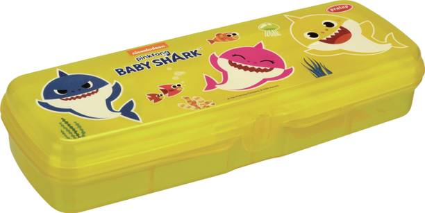 Pratap Go School Jr Baby Shark Art Polypropylene Pencil Box