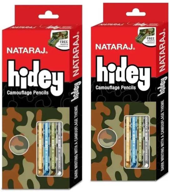 Hidey Nataraj camouflage pencils Pencil