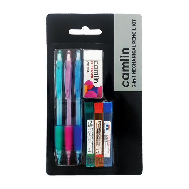 Camlin 3-in-1 Mechanical Pencils Pack Pencil