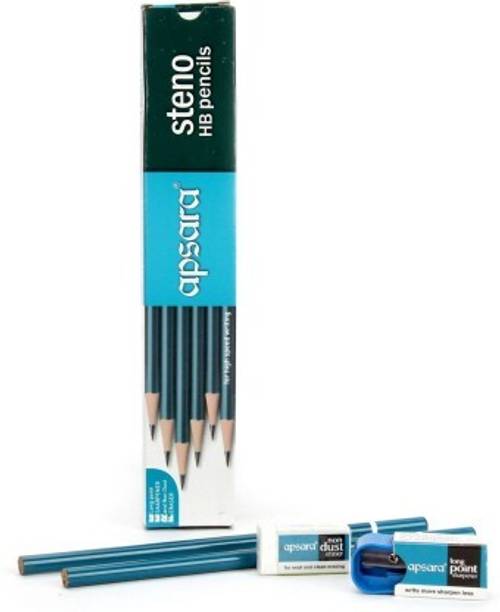 APSARA Steno HB Pencil Pencil (Set of 50, Multicolor) Pencil