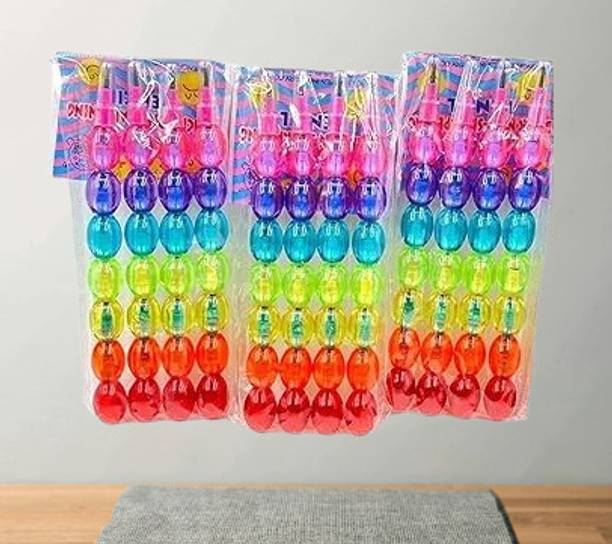 Eclet [Pack of 12] Magic Stacking Nib Pencils | Non-Sharpening Stationery Pencil