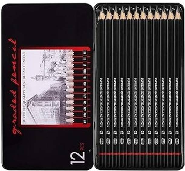 ECOBSY Graphite Pencils, for Art Drawing Shading,Shading Pencils for Sketching Pencil