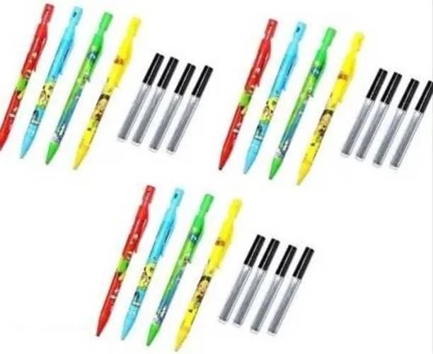 Eclet 12 Pcs,2.0 Mechanical Pencil,Lead Pencils , Cartoon design Pencil