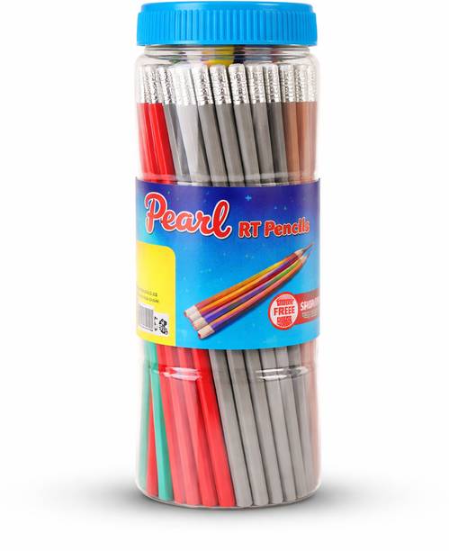 ARTIGGLE Pearl RT Pencil | Pack of 50| Ideal For School & General Purpose| Smooth Pencils Pencil