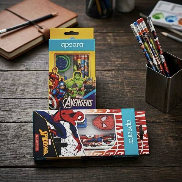 MethiBookDipo Marvel Avengers ,Spiderman Pencil