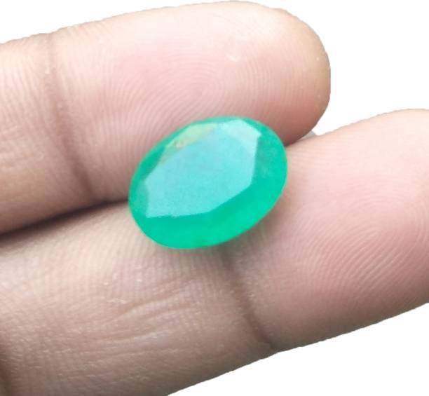 Rashifaashion 6.25 Carat 100% Certified Natural Colombian Panna Stone Emerald Stone Stone Pendant