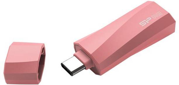 Silicon Power Mobile C07 64 GB OTG Drive Compatible with Desktop Computer, Laptop USB 3.2 Plastic Case