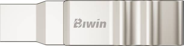 Biwin UD150 128 GB OTG Drive Compatible with Laptop USB 3.2 Metal Case