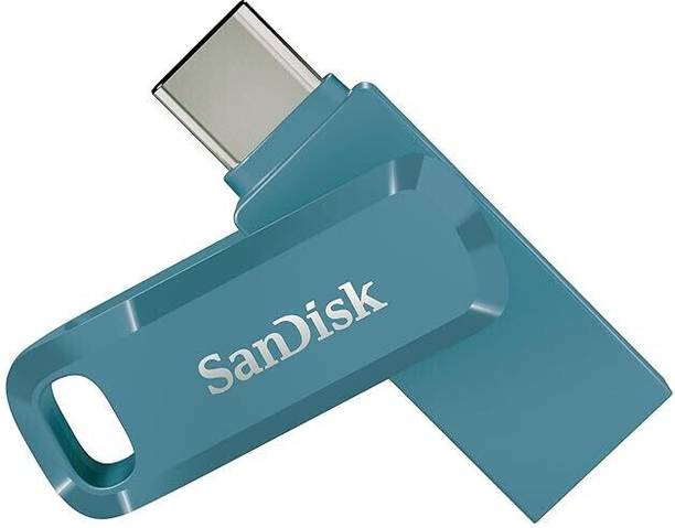 SanDisk SDDDC3-256G-I35NBB / Mobile Dual Drive / 400 Mbs 256 GB OTG Drive Compatible with Desktop Computer, Laptop, Mobile, Television USB 3.2 Plastic Case