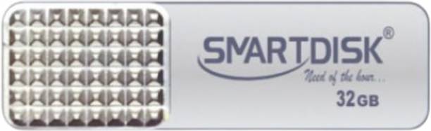 SMART DISK Metal USB 3.0 Pen Drive for Laptop PC 32 GB OTG Drive Compatible with Television, Laptop, Desktop Computer USB 3.0 Metal Case