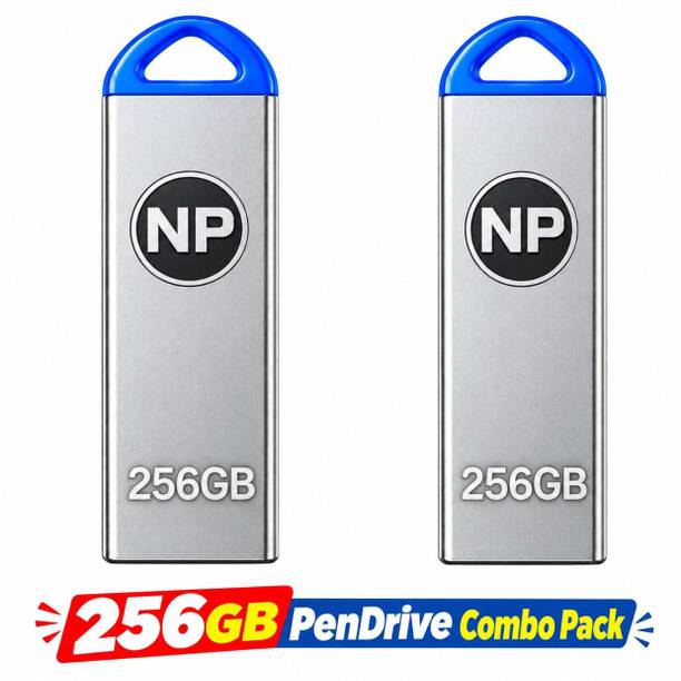 NP 256GB+256GB PenDrive COMBO Pack 256 GB OTG Drive Compatible with Audio Player, Desktop Computer, Gaming Console, Laptop, Mobile, Netbook, Tablet, Television USB 2.0 Metal Case