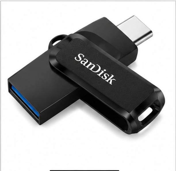 SanDisk ultra dual pendrive 64 GB OTG Drive Compatible with Laptop, Mobile USB 3.0 Plastic Case