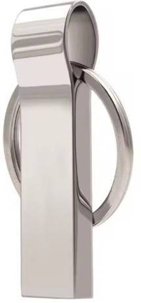 CleverlyGifted Keychain 128 GB Pen Drive Compatible with Laptop, Television, Desktop Computer USB 2.0 Metal Case