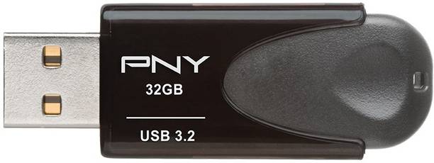 PNY MM-FD32TA4-32GB 32 GB Pen Drive Compatible with Desktop Computer, Laptop, Television USB 3.2 Plastic Case