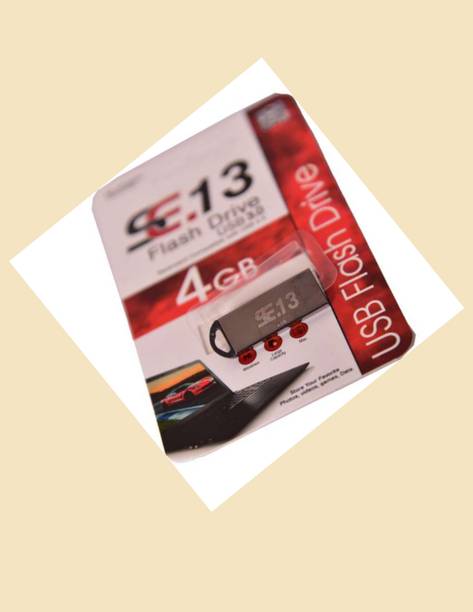 SE.13 Flash Drive Pendrive#63 4 GB Pen Drive Compatible with Mobile, Laptop USB 3.0 Metal Case