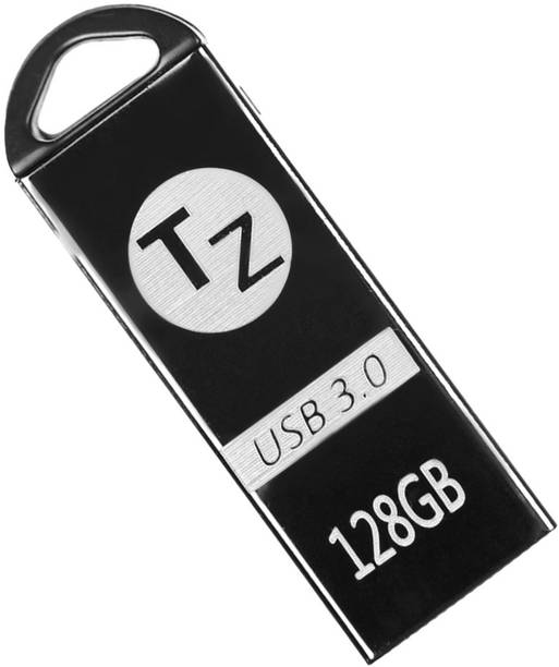 T ZED 128GB Pendrive Metal A2+ USB 3.0 128 GB Pen Drive Compatible with Television, Tablet, Mobile, Audio Player, Desktop Computer, Laptop, Gaming Console USB 3.0, USB 2.0 Metal Case