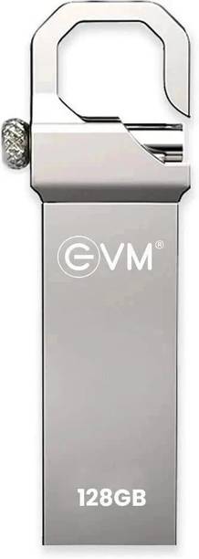 EVM EVMPD/128GB 128 GB Pen Drive Compatible with Desktop Computer, Laptop USB 2.0 Metal Case