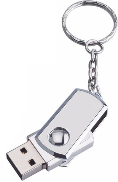 Eshop Twister Metal USB FlashDrive 2.0 Memory Stick with Keyring 16 GB Pen Drive Compatible with Laptop, Audio Player, Gaming Console, Desktop Computer, Television USB 2.0 Metal Case