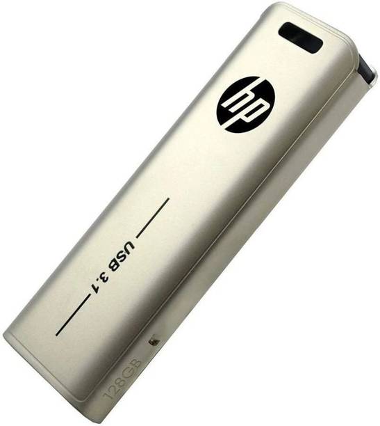 HP x796w 128 GB Pen Drive Compatible with Laptop, Desktop Computer USB 3.2 Metal Case