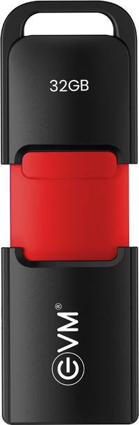 EVM ENX/32G 32 GB Pen Drive Compatible with Laptop, Desktop Computer, Audio Player, Television USB 3.2 Plastic Case