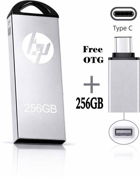 DVR 256gb 256 GB Pen Drive Compatible with Laptop, Mobile, Desktop Computer USB 3.0, USB 2.0 Metal Case