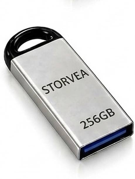 Storvea 256gb pendrive s5 256 GB Pen Drive Compatible with Laptop, Mobile, Tablet, Audio Player, Desktop Computer, Gaming Console USB 3.0, USB 1.1, USB 2.0 Plastic Case