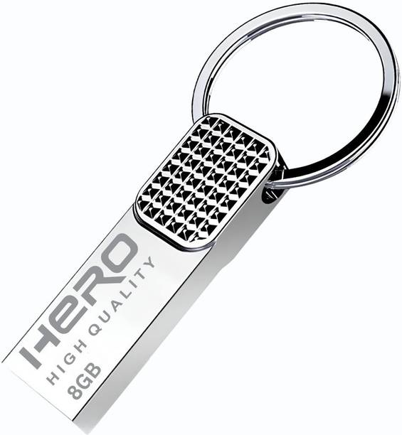 herohighquality pendrive 8 GB Pen Drive Compatible with Mobile, Tablet, Television, Laptop, Desktop Computer, Gaming Console USB 3.0 Metal Case