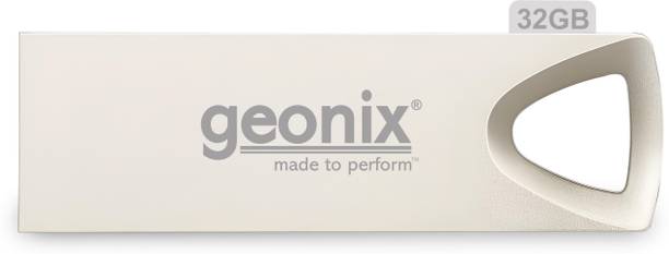 GEONIX 32 GB Pen Drive 2.0 with 5 Years Warranty 32 GB Pen Drive Compatible with Laptop, Desktop Computer, Television USB 2.0 Plastic Case
