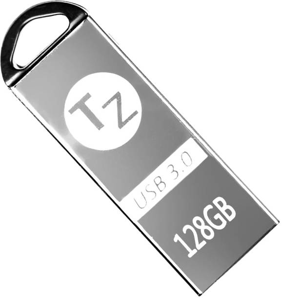 T ZED Metal 128Gb Pendrive speed 128 GB Pen Drive Compatible with Laptop, Gaming Console, Audio Player, Television, Netbook, Tablet, Mobile, Desktop Computer USB 3.0 Metal Case