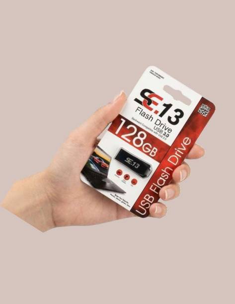 SE.13 3.0 Flash Drive Metal Pendrive High Speed Data StorageP124 128 GB Pen Drive Compatible with Mobile, Laptop USB 3.0 Metal Case