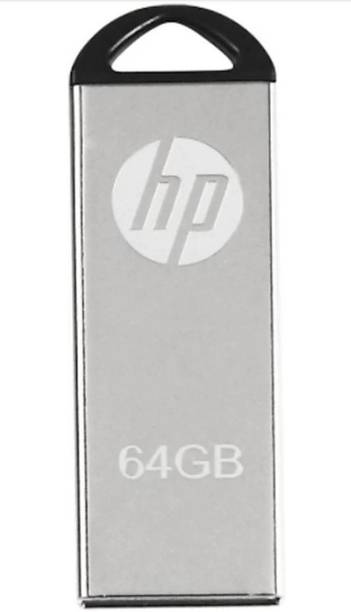HP usb v220w 64 GB Pen Drive Compatible with Laptop USB 2.0 Metal Case