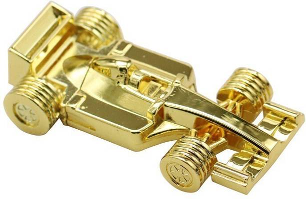 KBR PRODUCT ATTRACTIVE DESIGN GOLD CAR 32 Pen Drive Compatible with Desktop Computer, Audio Player, Gaming Console, Laptop, Television USB 2.0 Metal Case