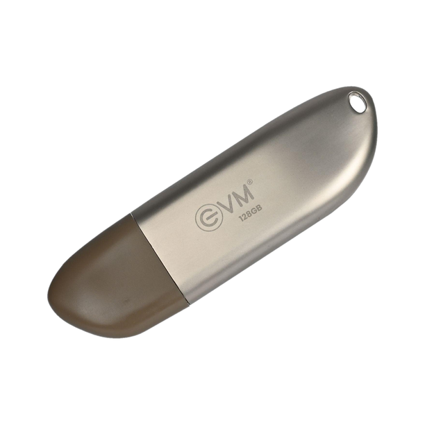 EVM EnStore+ PD3.2 128 GB Pen Drive Compatible with Desktop Computer, Laptop, Tablet, Television USB 3.2 Metal Case