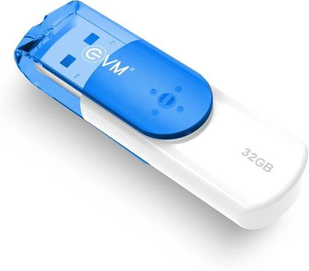 EVM EnStick PDA3.2 32 GB Pen Drive Compatible with Laptop, Mobile, Desktop Computer USB 3.2 Plastic Case