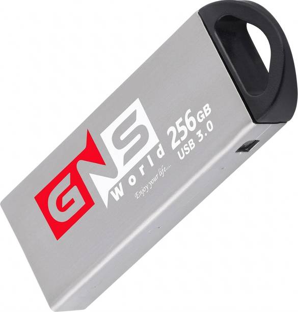 GNS World G54-256 256 GB Pen Drive Compatible with Audio Player, Desktop Computer, Laptop, Mobile USB 3.0 Metal Case