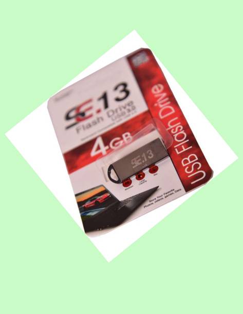 SE.13 Flash Drive Pendrive#96 4 GB Pen Drive Compatible with Mobile, Laptop USB 3.0 Metal Case