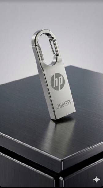 HP 256 GB pendrive 256 GB Pen Drive Compatible with Audio Player, Desktop Computer, Gaming Console, Television, Tablet, Netbook, Mobile USB 3.1 Metal Case