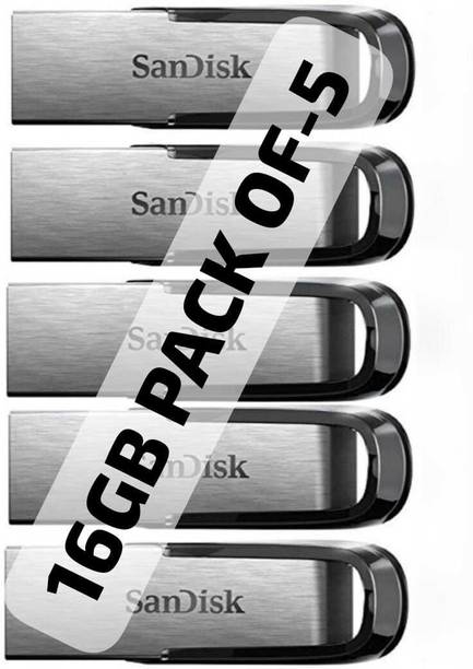 SanDisk Ultra Flair 16GB, USB 3.0, Flash Drive, Upto 150MB/s 16 GB Pen Drive Compatible with Audio Player, Desktop Computer, Gaming Console, Laptop, Mobile, Netbook, Television, Tablet USB 3.0 Metal Case