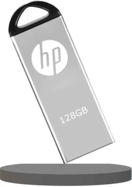 HP 128GB PENDRIVE FREE USB OTG 128 GB Pen Drive Compatible with Mobile, Tablet, Laptop, Audio Player, Desktop Computer USB 2.0, USB 3.0 Metal Case