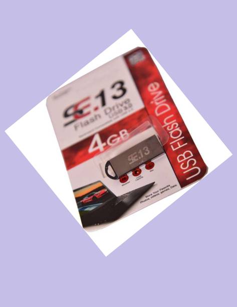 SE.13 Flash Drive Pendrive#75 4 GB Pen Drive Compatible with Mobile, Laptop USB 3.0 Metal Case