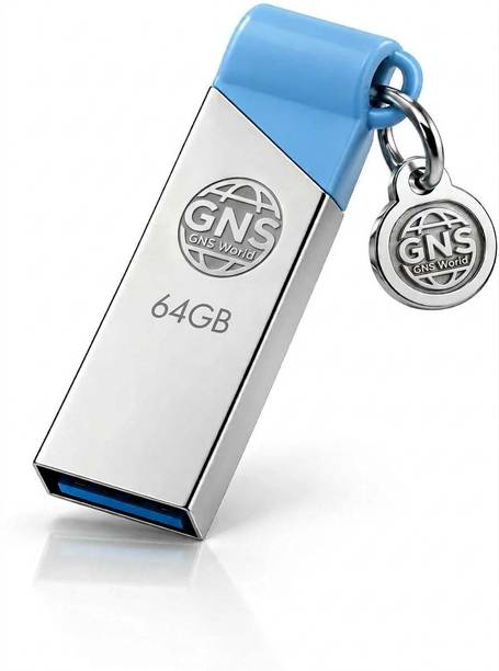 GNS G56-215Z 64 GB Pen Drive Compatible with Audio Player, Desktop Computer, Gaming Console, Laptop, Mobile, Netbook, Tablet, Television USB 2.0 Metal Case