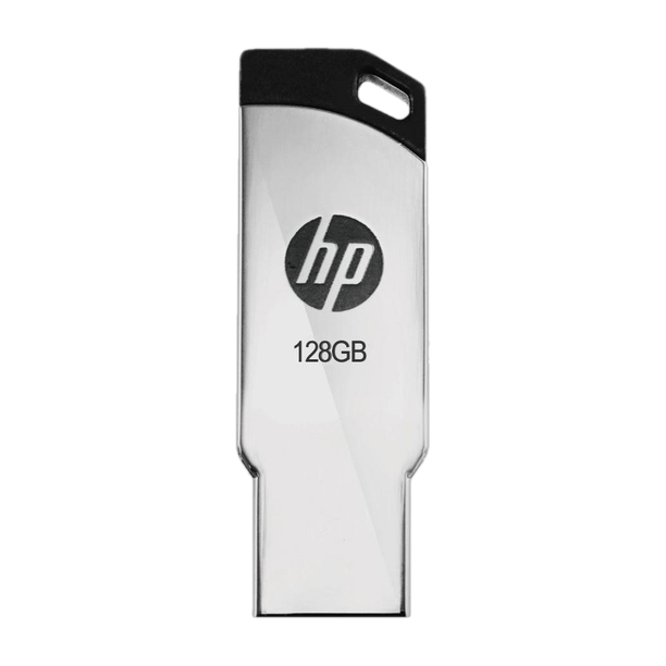 HP v236W 128 GB Pen Drive Compatible with Audio Player, Desktop Computer, Gaming Console, Laptop, Mobile, Netbook, Tablet, Television USB 2.0 Metal Case