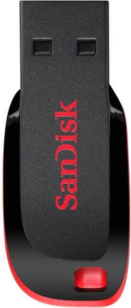 SanDisk Cruzer Blade 32 GB Pen Drive Compatible with Desktop Computer, Audio Player, Gaming Console, Laptop, Netbook, Tablet, Television USB 2.0 Plastic Case