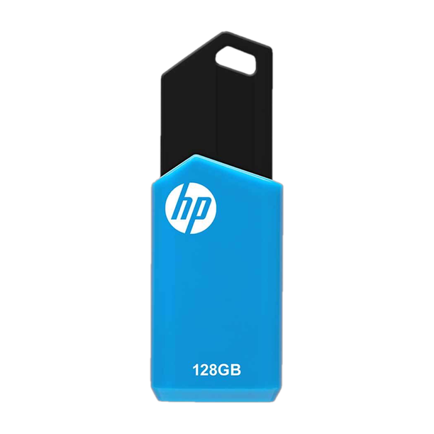 HP v150w-Blue 128 GB Pen Drive Compatible with Desktop Computer, Laptop USB 2.0 Plastic Case