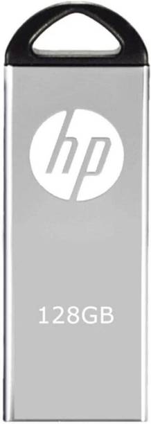 HP v220w 2.0 128 GB Pen Drive Compatible with Audio Player, Desktop Computer, Gaming Console, Laptop, Mobile, Tablet USB 2.0 Metal Case