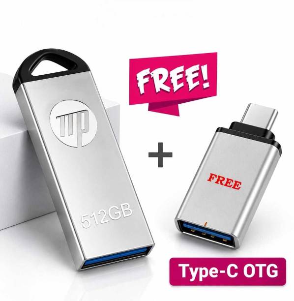 npstar v220v 512 GB Pen Drive Compatible with Audio Player, Desktop Computer, Laptop, Mobile USB 2.0 Metal Case