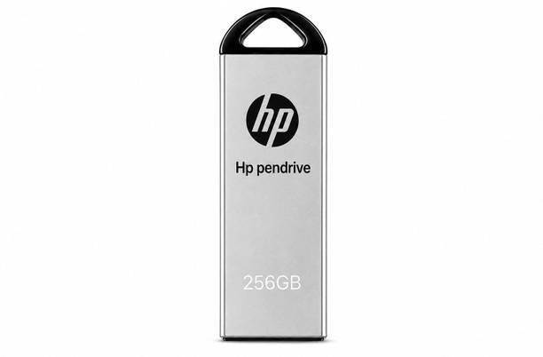 Hppendrive V220G 256 GB Pen Drive Compatible with Laptop, Desktop Computer, Audio Player, Gaming Console, Tablet, Mobile USB 2.0 Metal Case