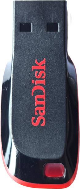 access global enterprises SanDisk Blade USB 2.0 Flash Drive 64 GB Pen Drive Compatible with Laptop, Desktop Computer, Audio Player, Gaming Console, Television USB 2.0 Plastic Case
