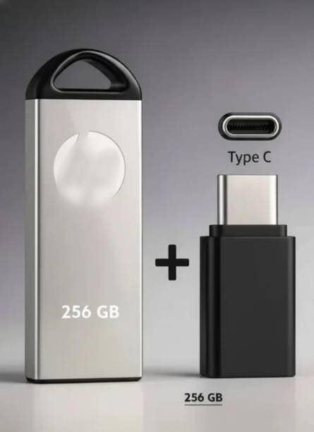 Hppendrive 256GB 256 GB Pen Drive Compatible with Desktop Computer, Laptop, Mobile, Tablet, Netbook USB 2.0, USB 3.0 Metal Case