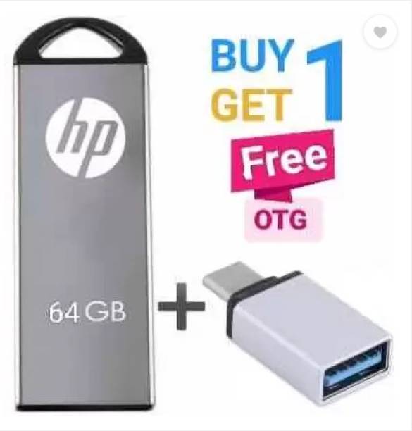 HP V220W OTG 64 GB Pen Drive